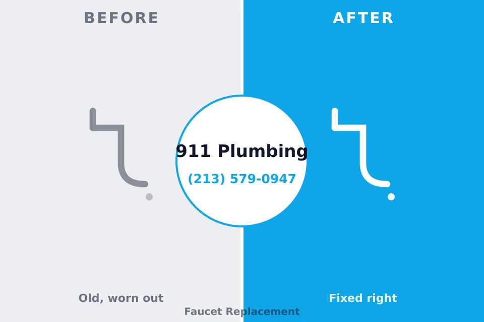 Before and after: plumbing repair Leroy, AL